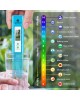 Wellon Gold 5G TDS Meter and pH Meter Combo, 0.05ph High Accuracy Pen Type pH Meter +/- 2% Readout Accuracy 3-in-1 TDS Temperature Meter